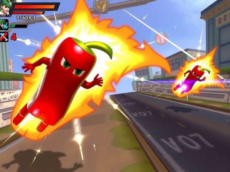 Pepper Sprint Marvel Game Screenshot